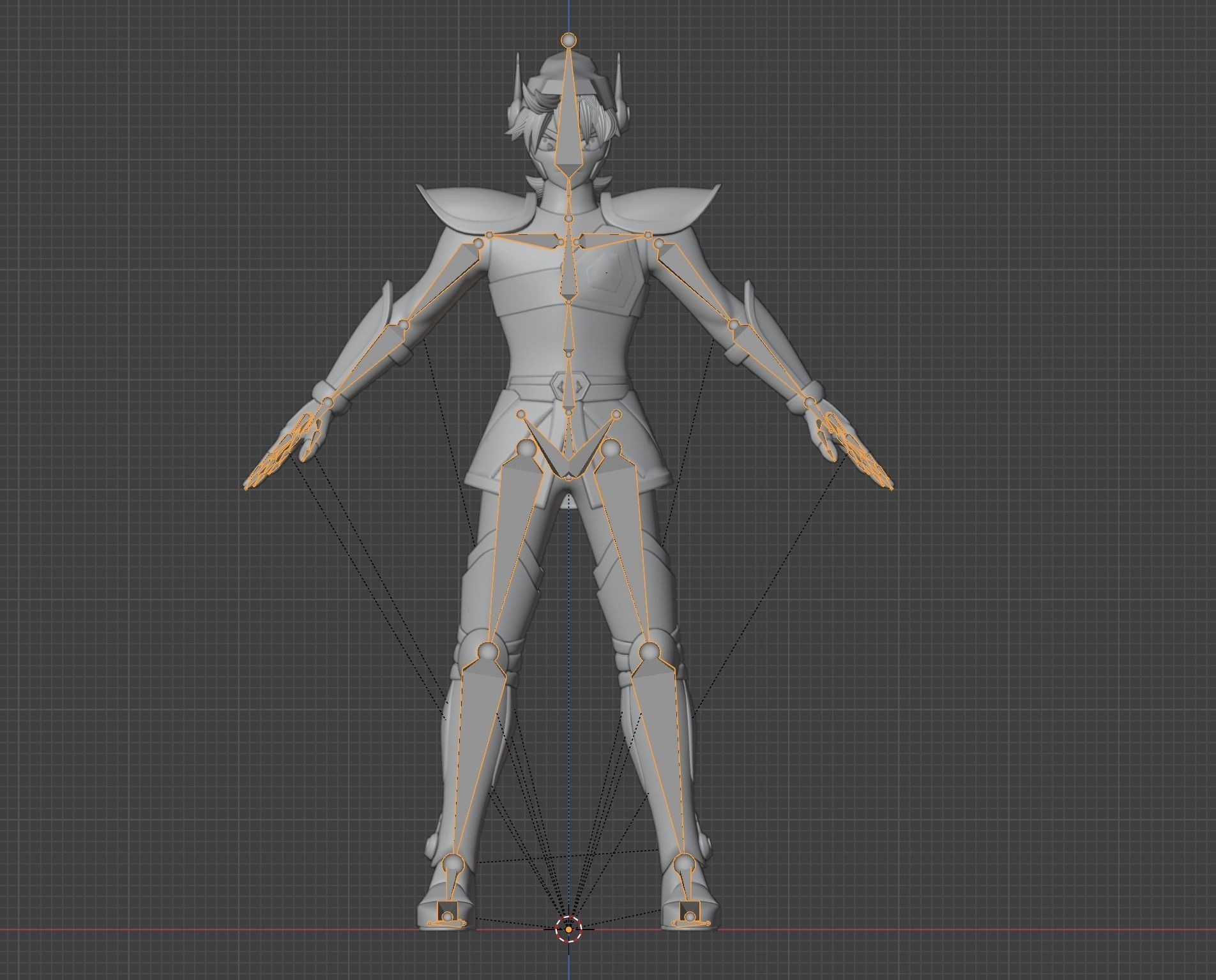 Pegasus Seiya - Saint Seiya 3D model_17