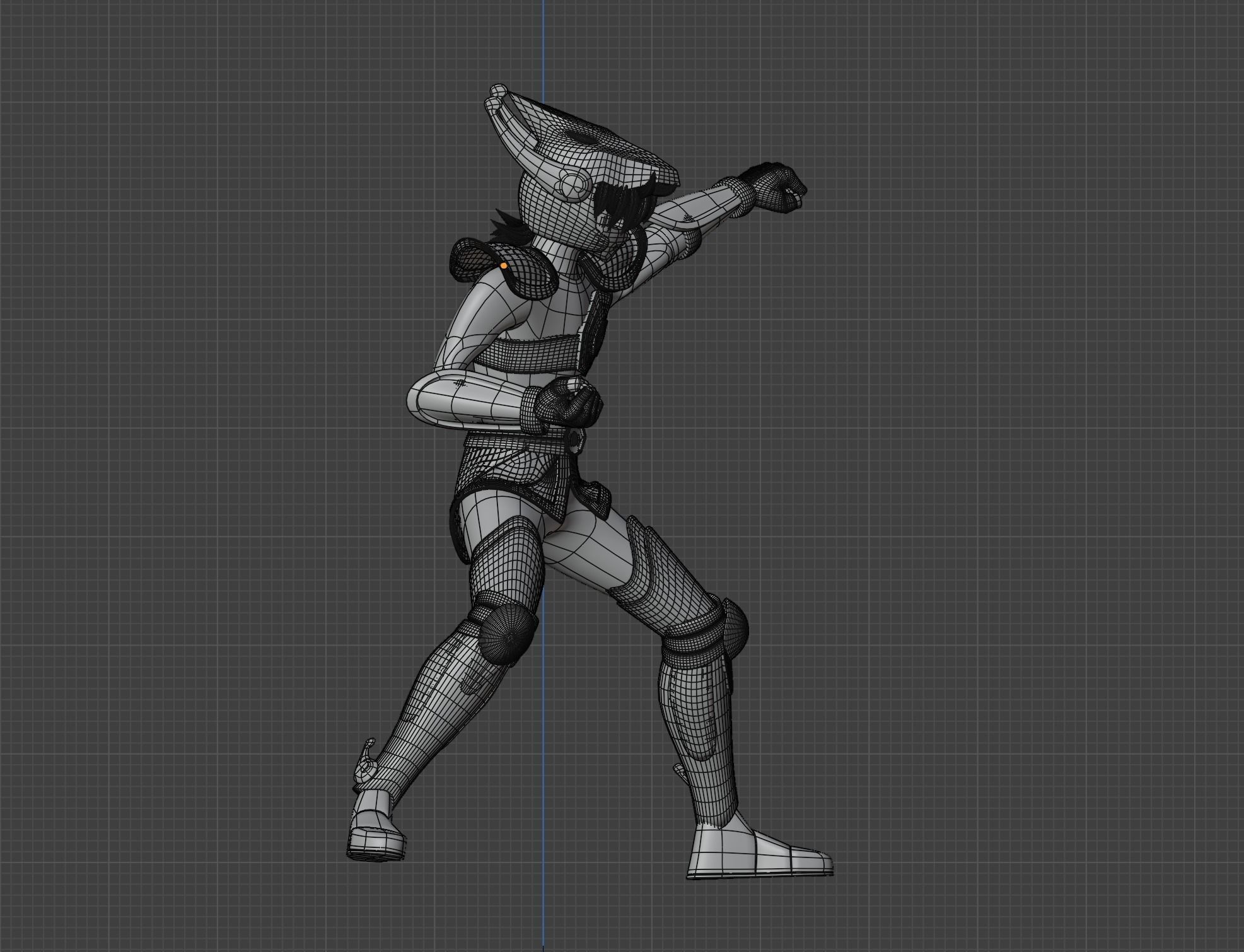 Pegasus Seiya - Saint Seiya 3D model_15