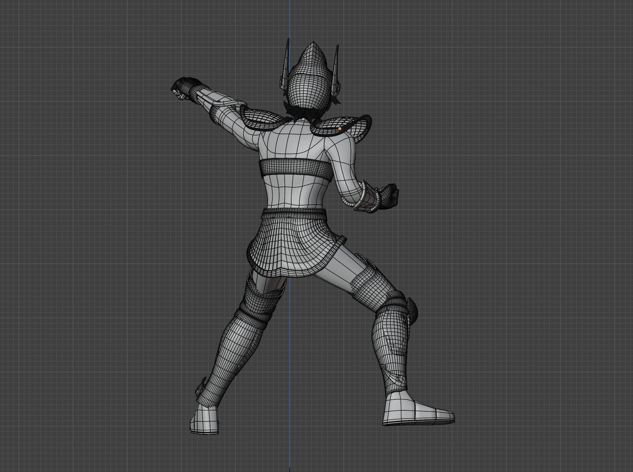 Pegasus Seiya - Saint Seiya 3D model_14