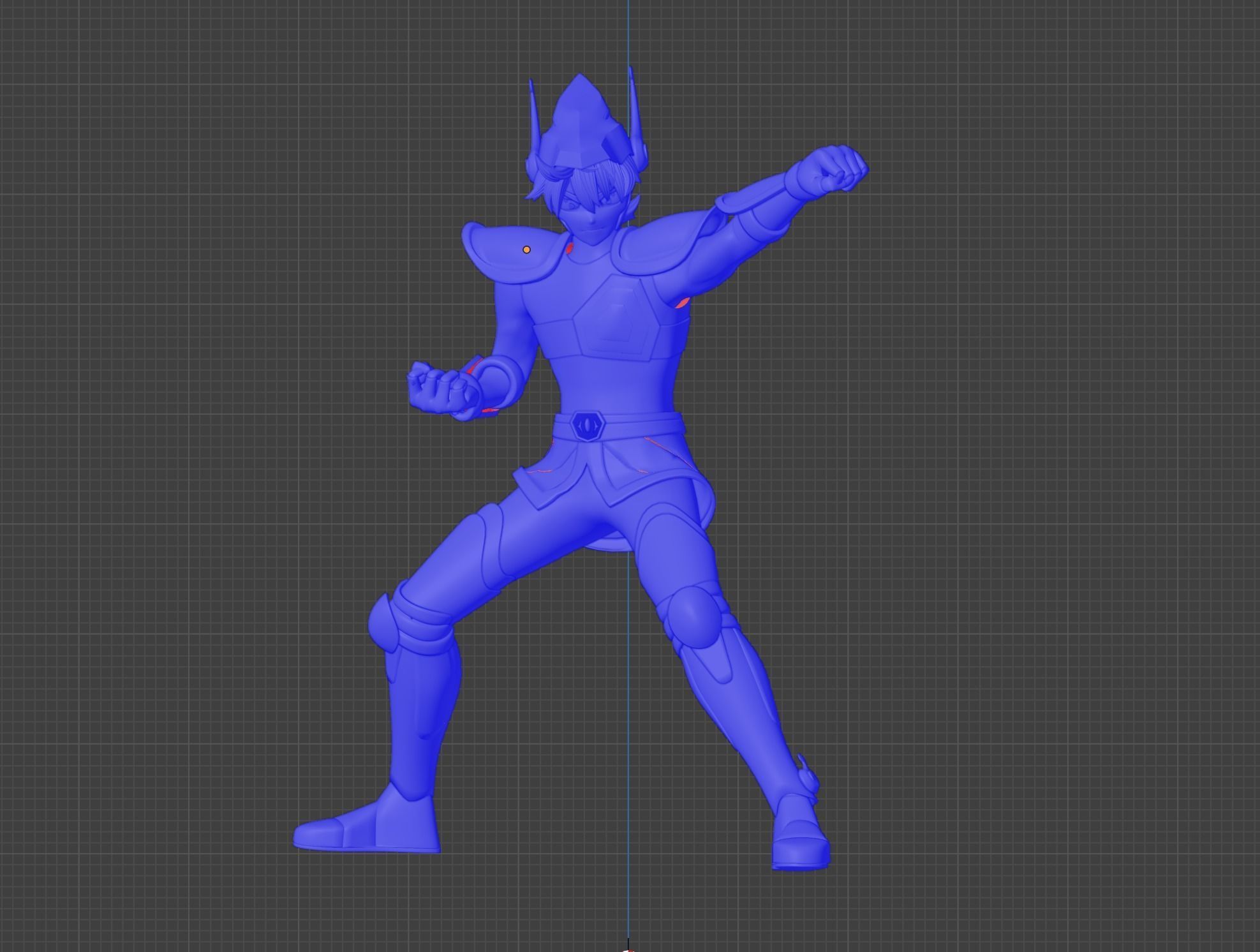 Pegasus Seiya - Saint Seiya 3D model_18