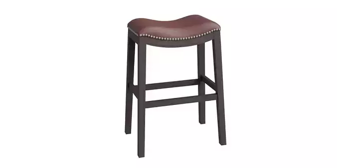 New Ridge Home Goods Julian Counter Stool 3D model