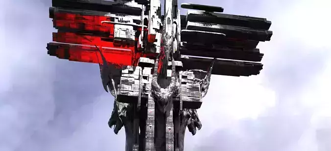 Dragon Cult Elites Tower Kit bash  3D model