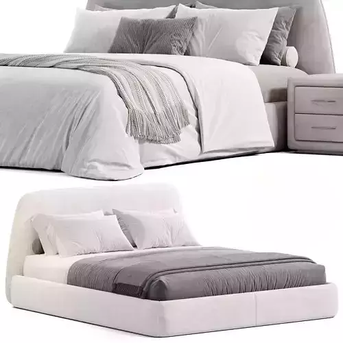 Bed boca slimbed 3D model
