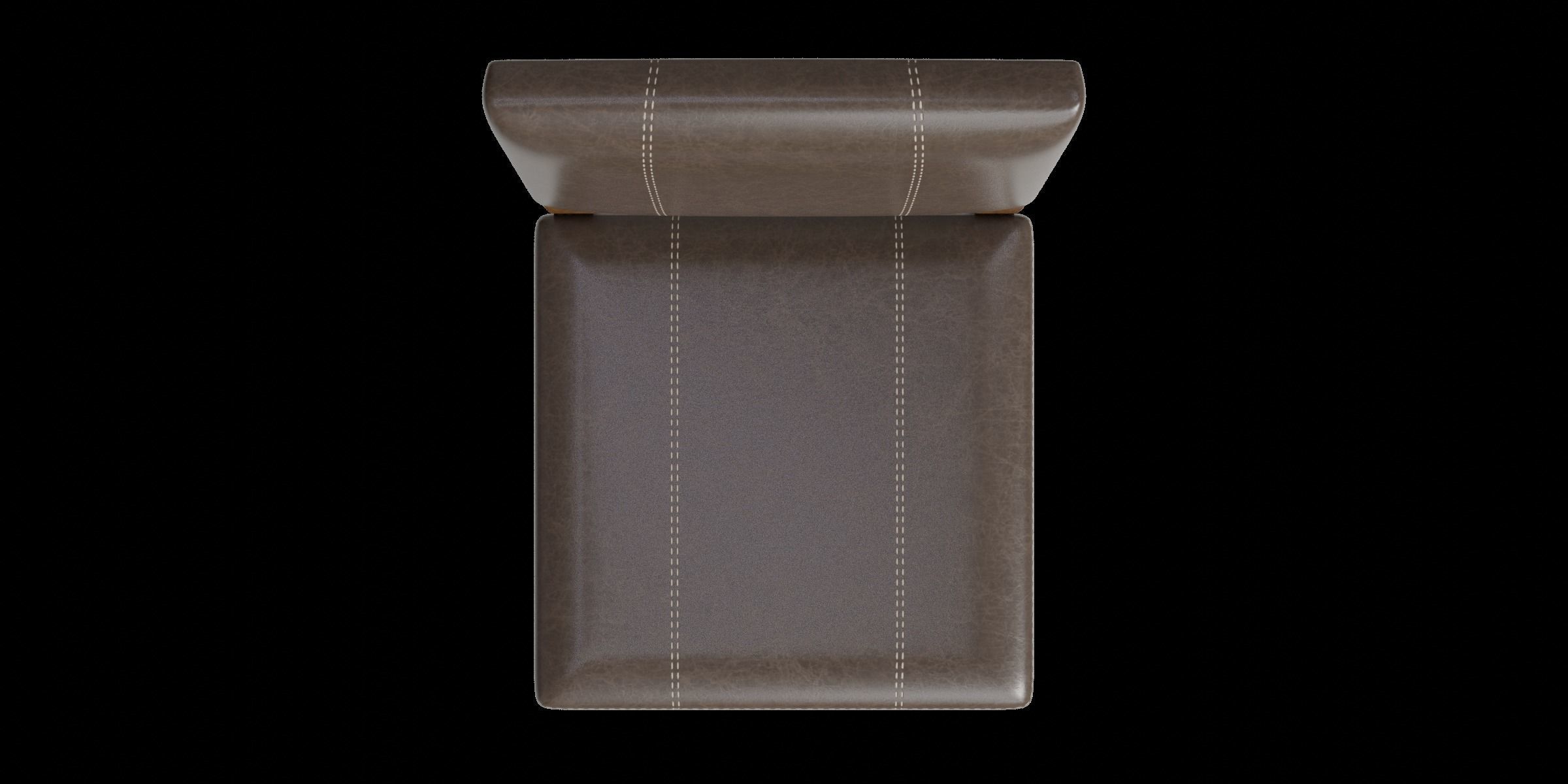 Butler Solid Wood Bar Counter Stool 3D model_1