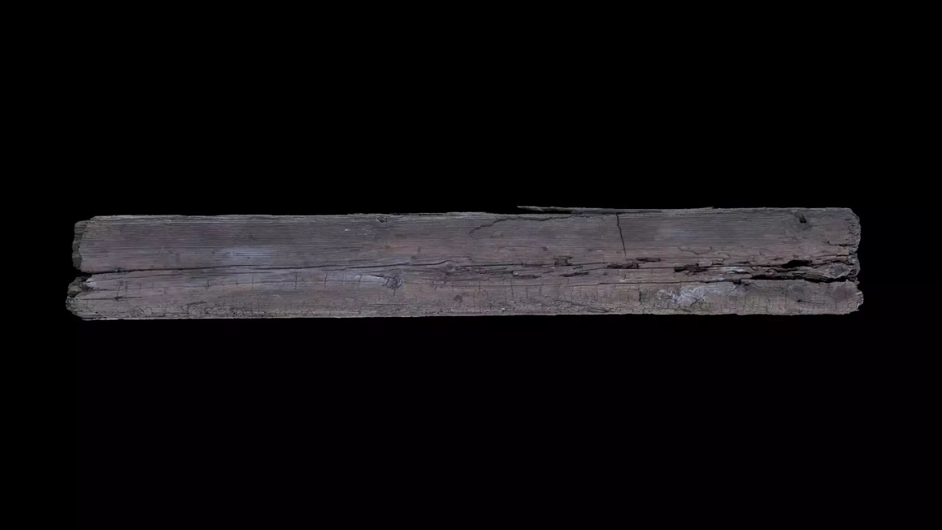 Wood Plank RC Scan 3D model_0