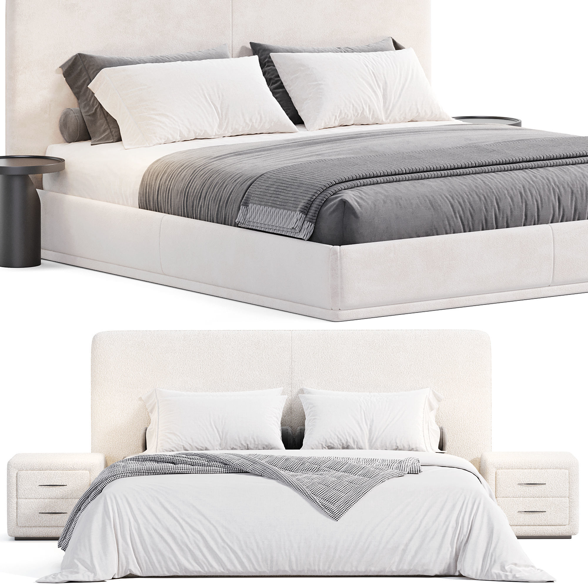 Blo 118 Bed by Desiree 3D model_1