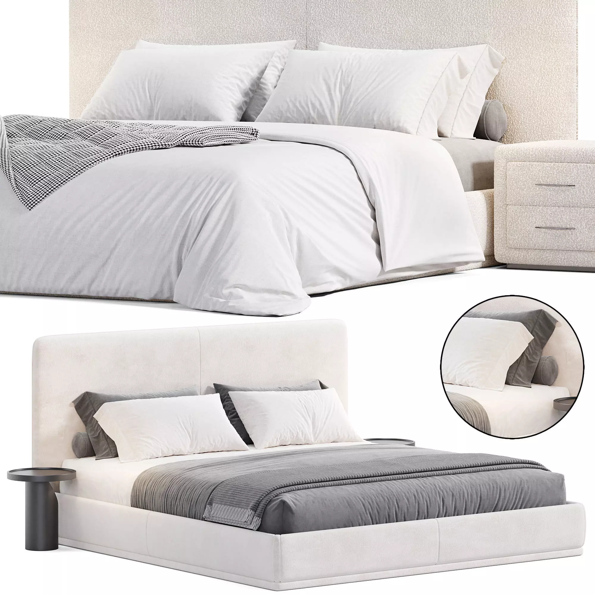 Blo 118 Bed by Desiree 3D model_0