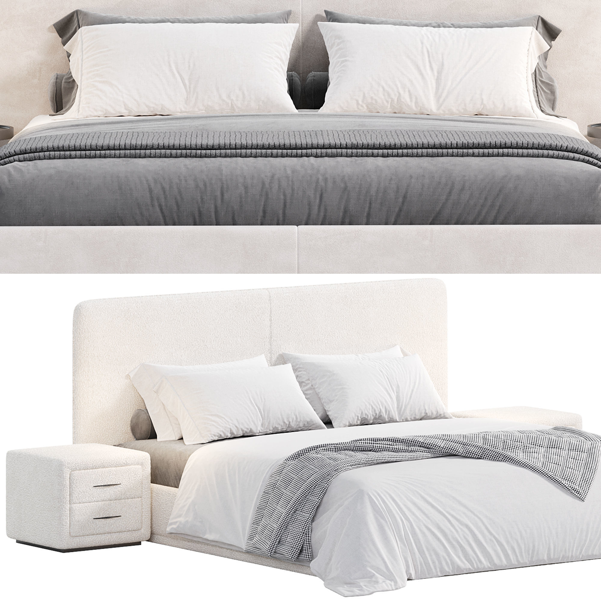 Blo 118 Bed by Desiree 3D model_3