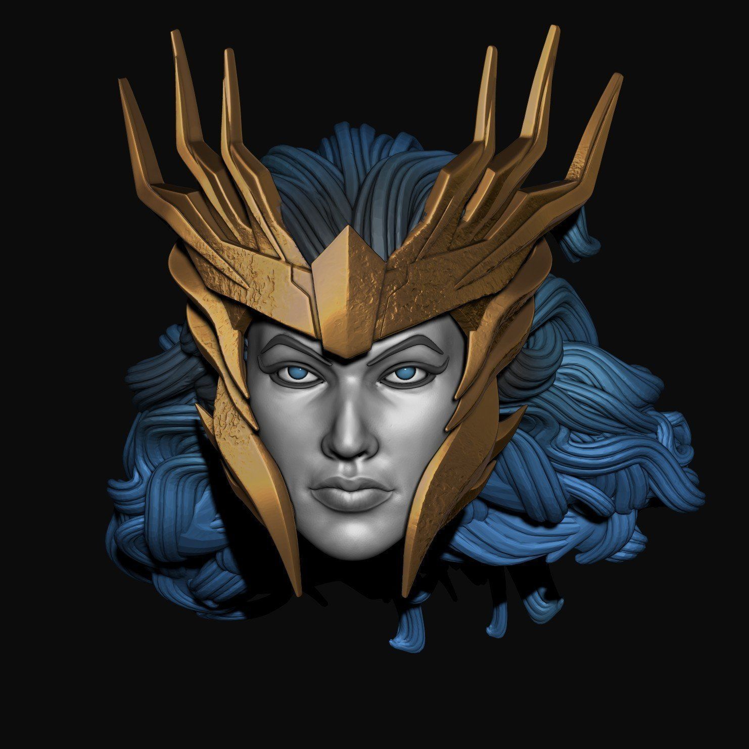 Wonder Woman Death Metal 3D model_3