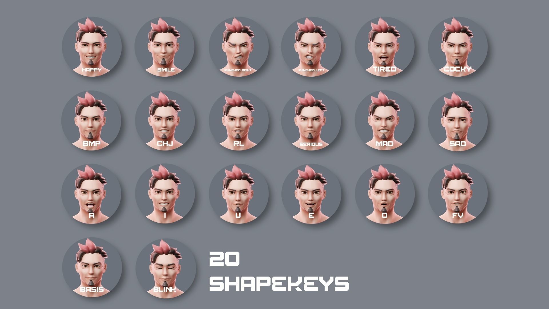 Low Poly Boxer - MMA Fighter - Sakti Low-poly 3D model_26