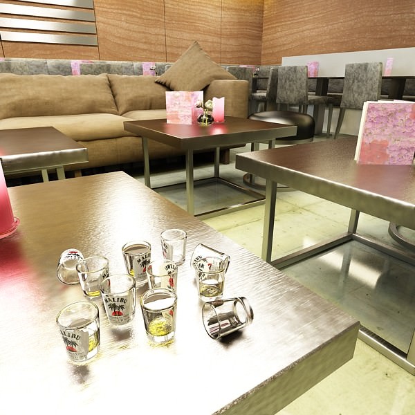 Malibu Shot Glass - High Detailed 3D model_7