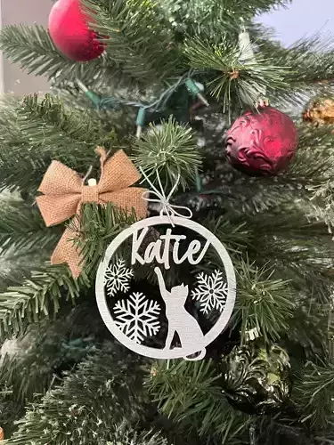 Pack de 6 - Decoracion de navidad Gatos  - Cat christmas Tree