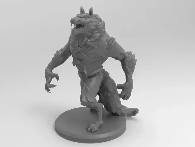 WEREWOLF DAD 3D print model