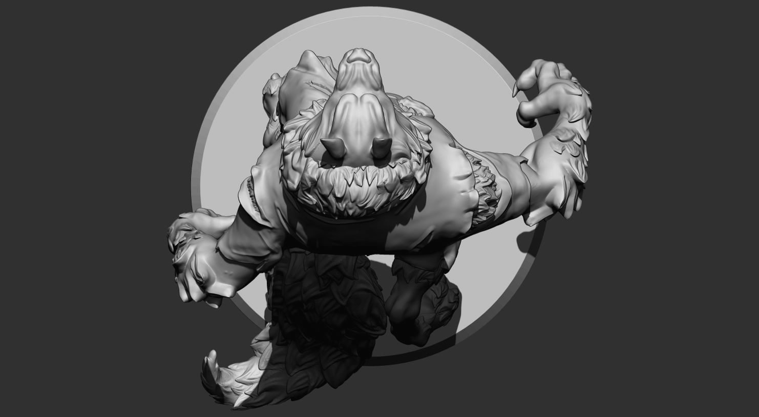 WEREWOLF DAD 3D print model_8