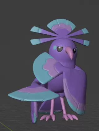 Oricorio Sensu Style 3D print model_0