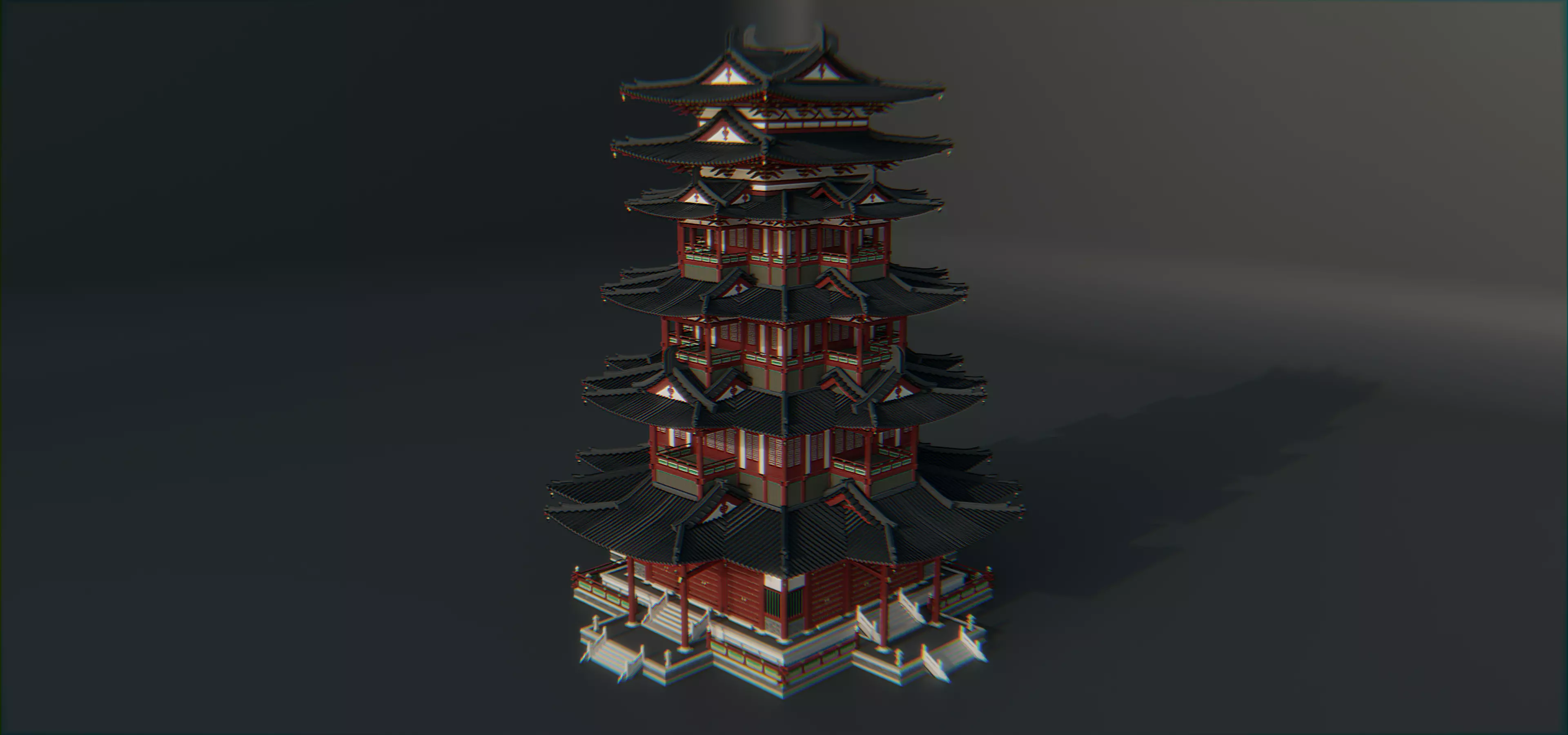 Pagoda 3D model