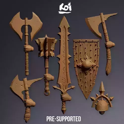 Ravagers of the North - Weapon Set