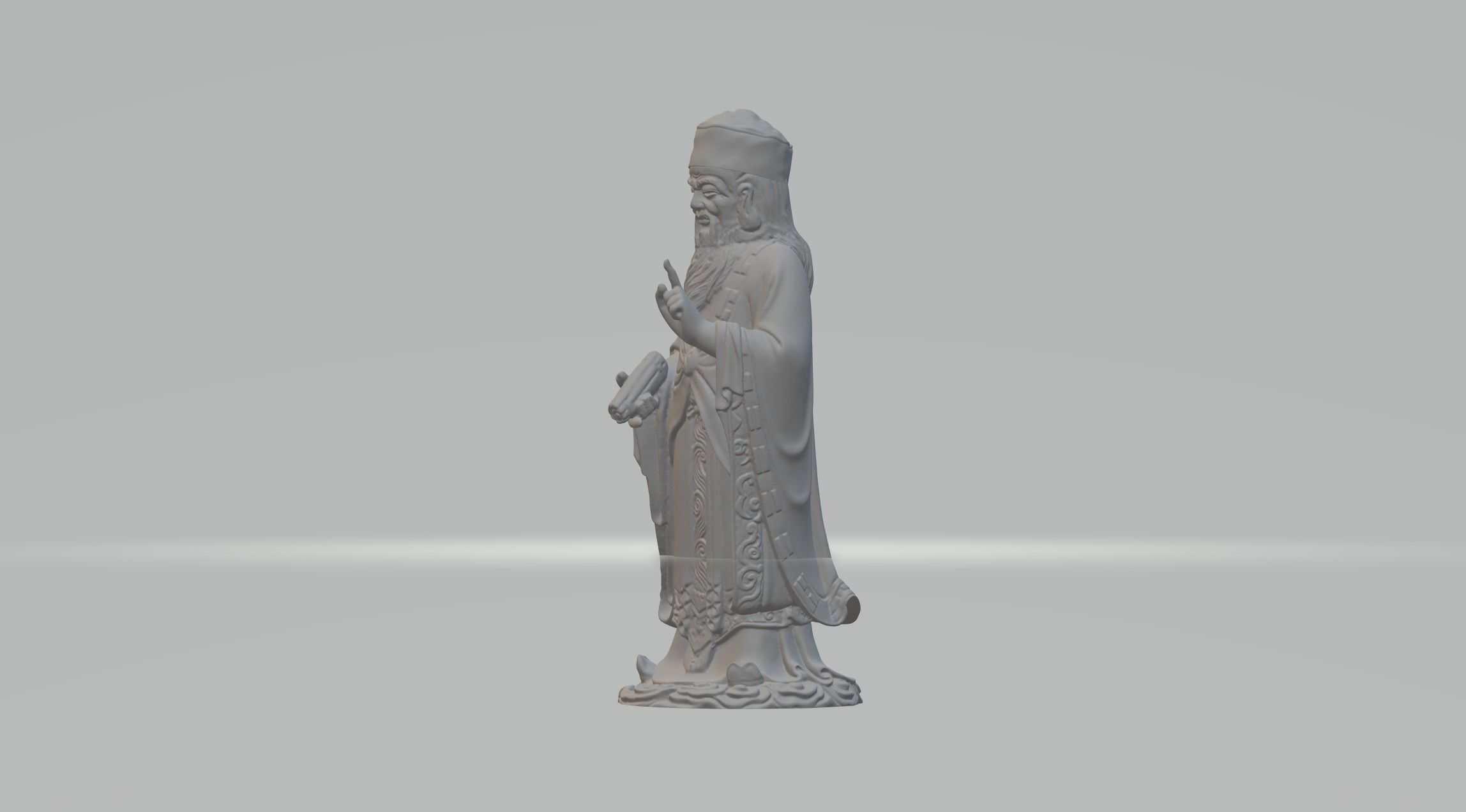 Daode Tianzun 3D print model_1