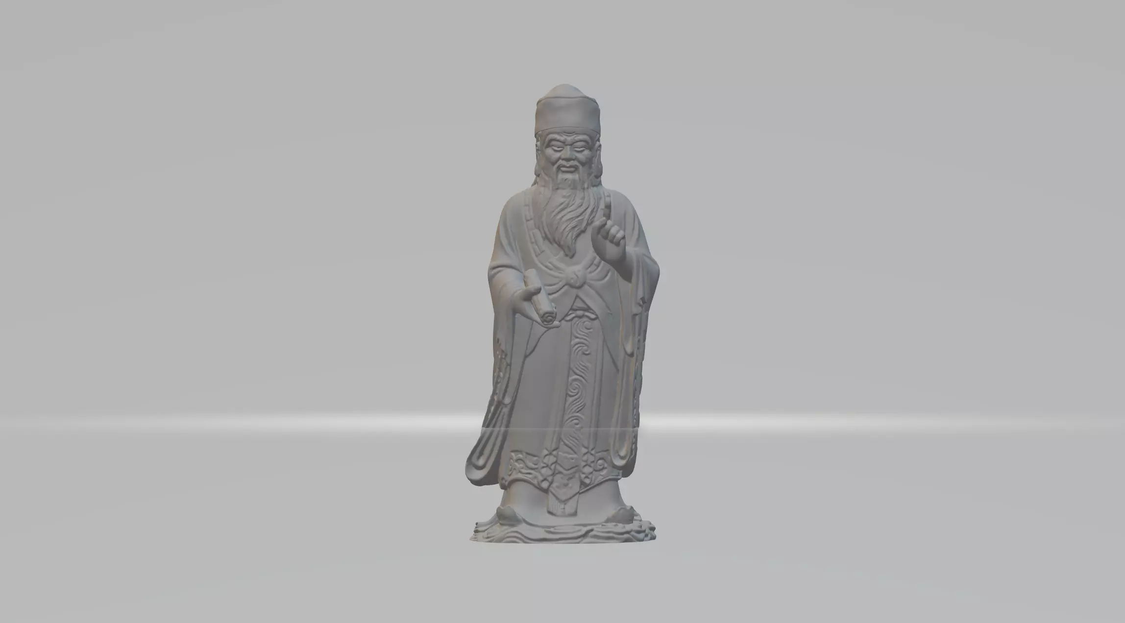 Daode Tianzun 3D print model_0