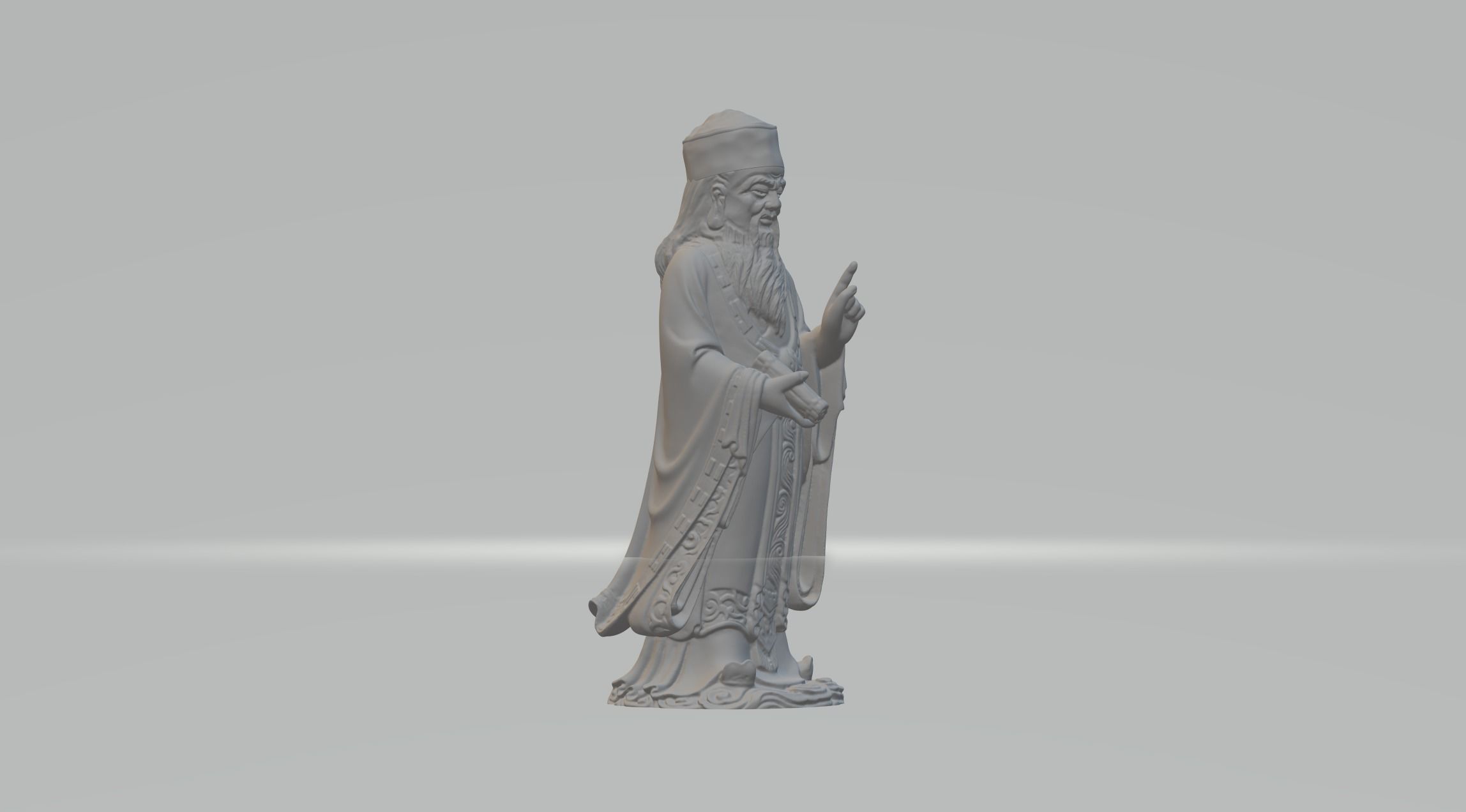 Daode Tianzun 3D print model_3