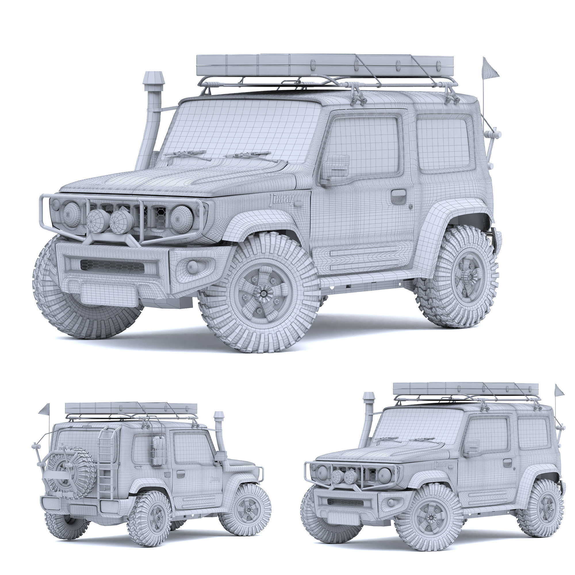 SUZUKI JIMNY 3D model_1