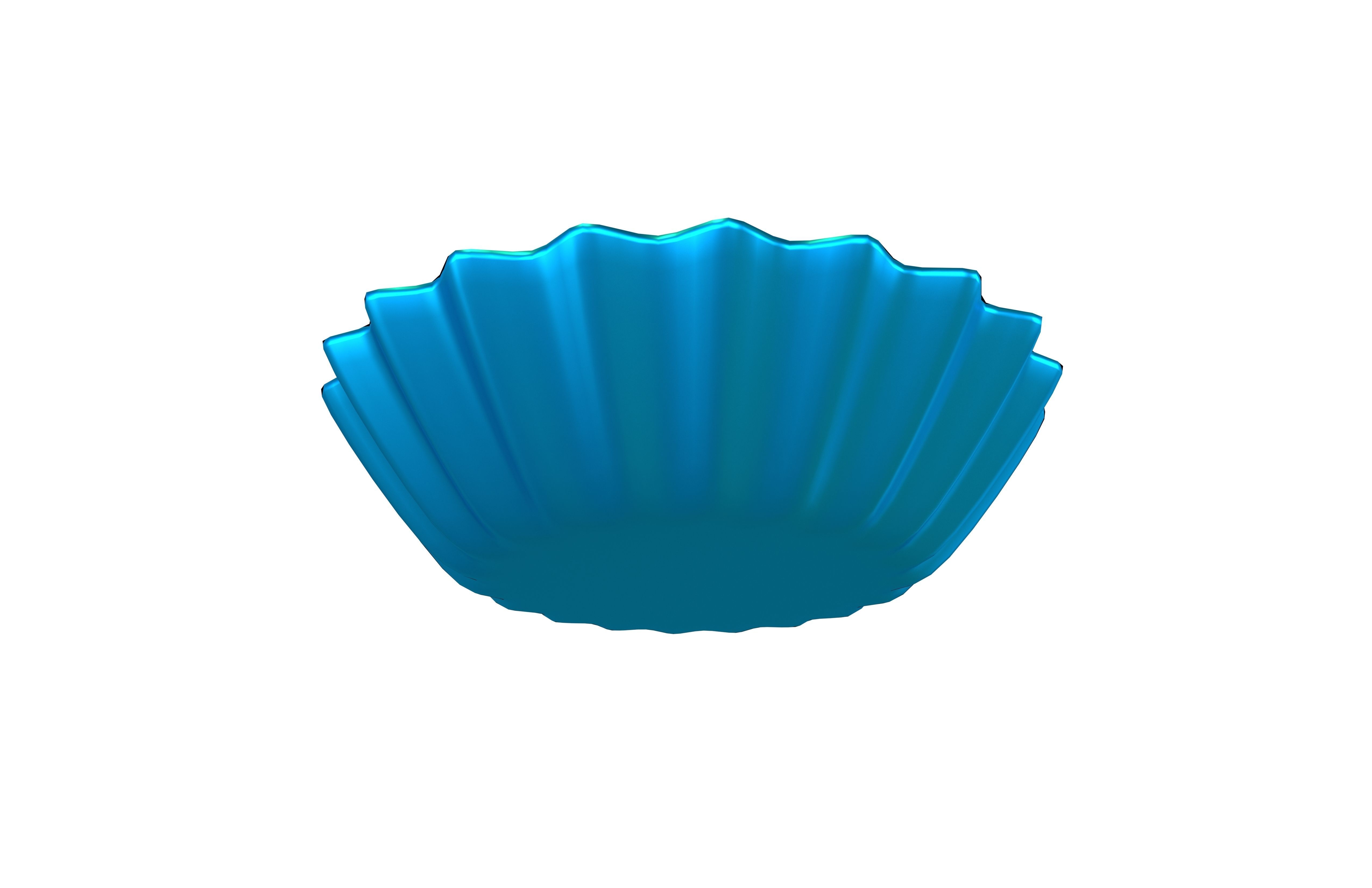 Cupcake Mold v1 002 Low-poly 3D model_3