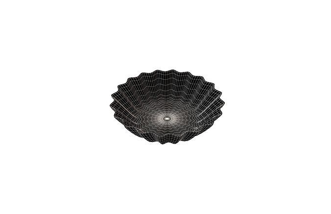 Cupcake Mold v1 005 Low-poly 3D model 7