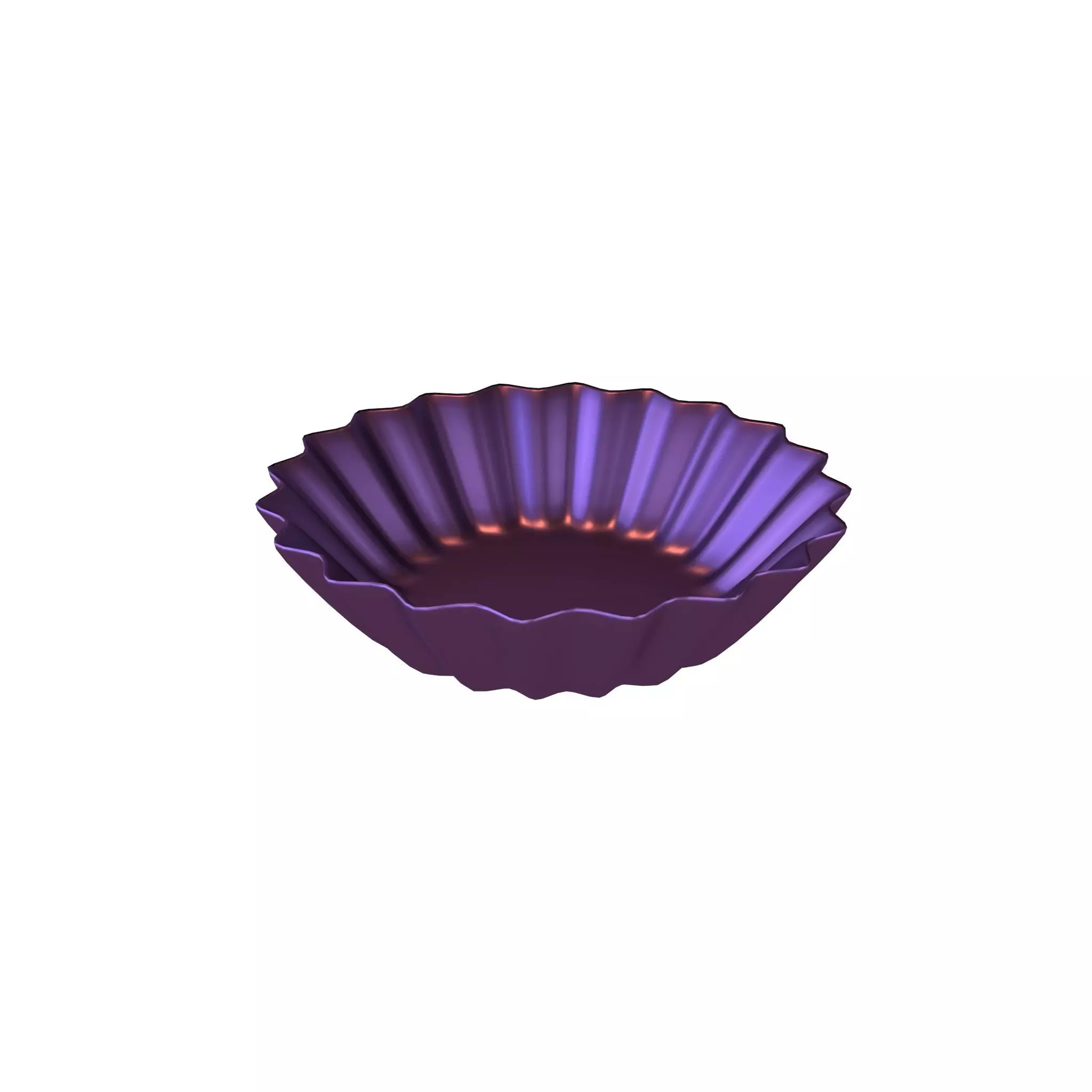 Cupcake Mold v1 008 Low-poly 3D model_0