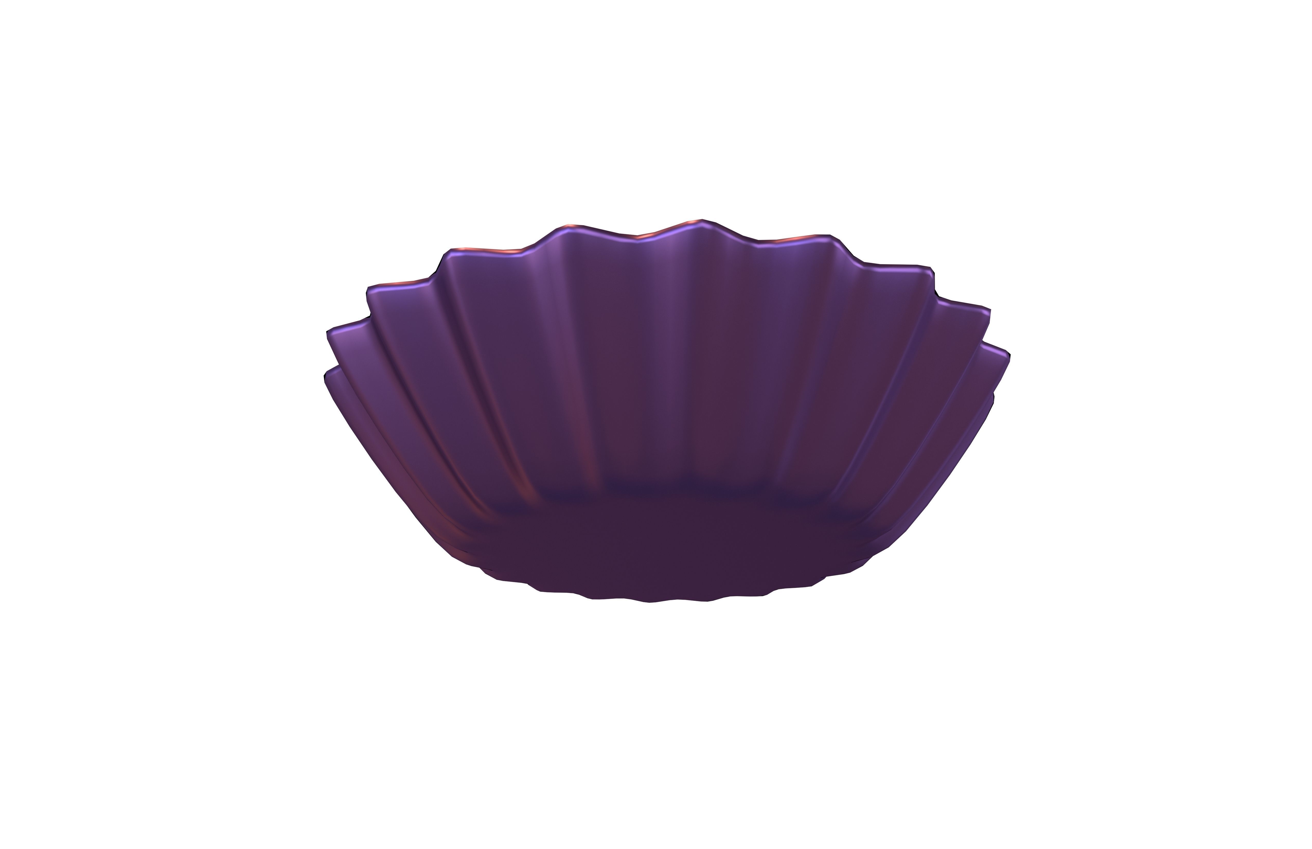 Cupcake Mold v1 008 Low-poly 3D model_3