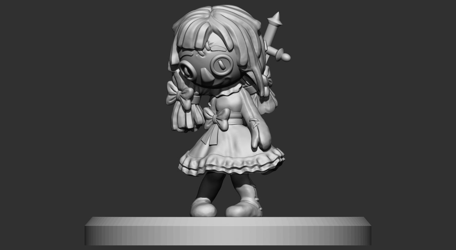 KILLER DOLL 3D print model_4