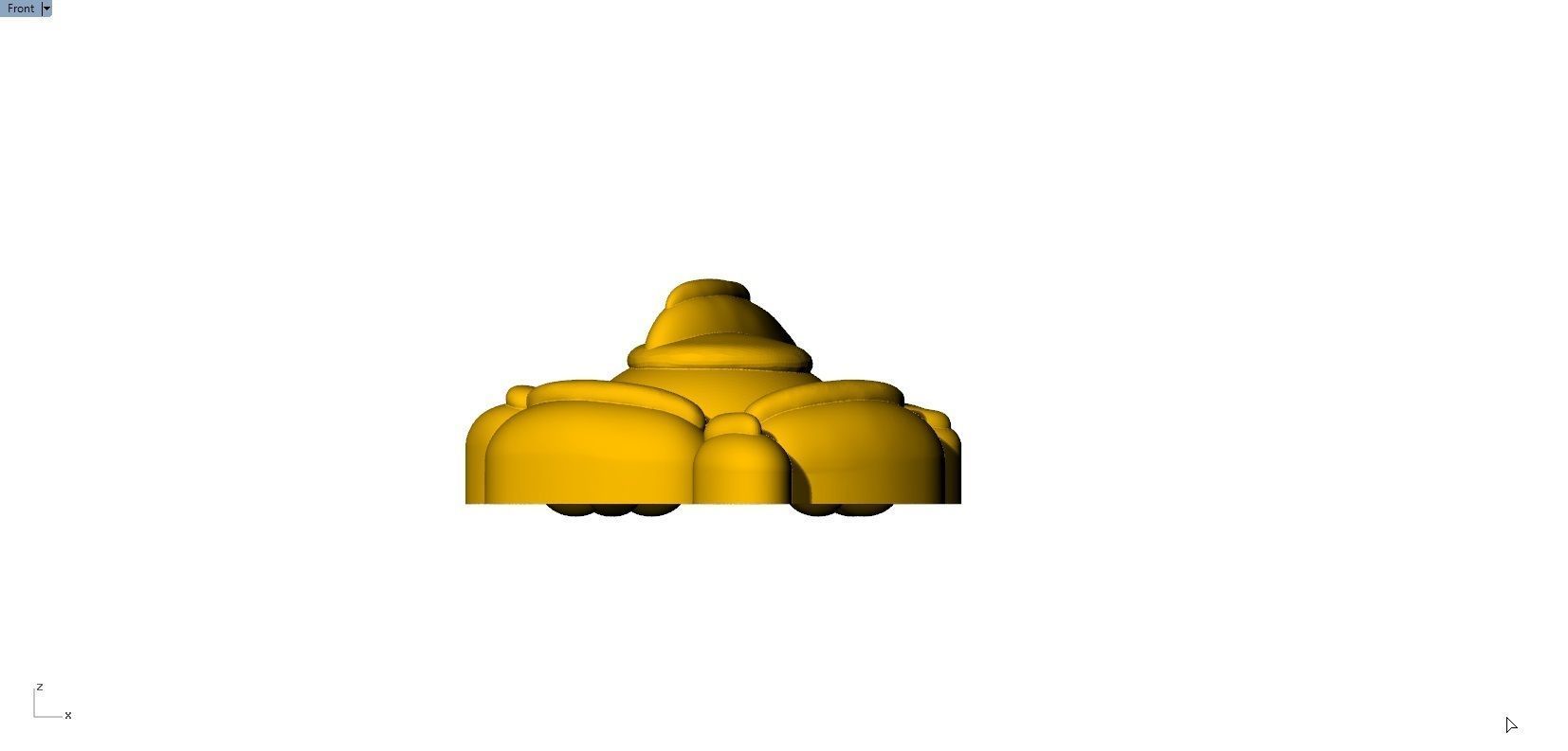VINAYAGAR PENDENT 3D print model_1