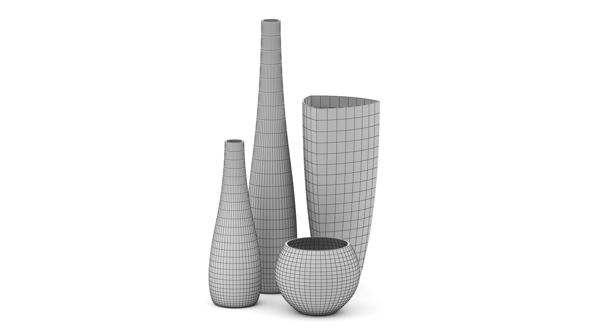 Vases 3D model_7