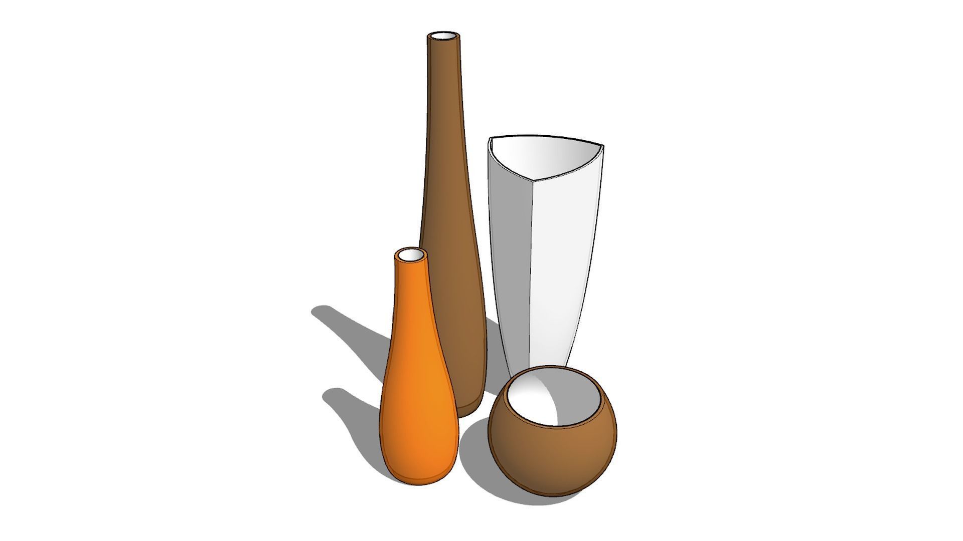 Vases 3D model_6
