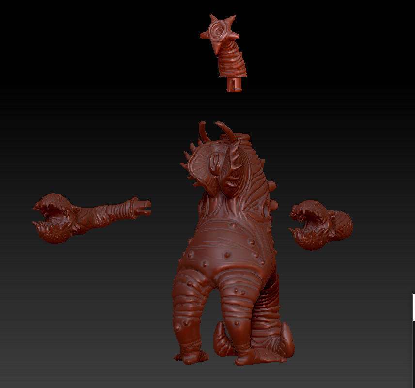 Star Wars - Dejarik Holochess Figures NGOK  3D print model 3D print model_6