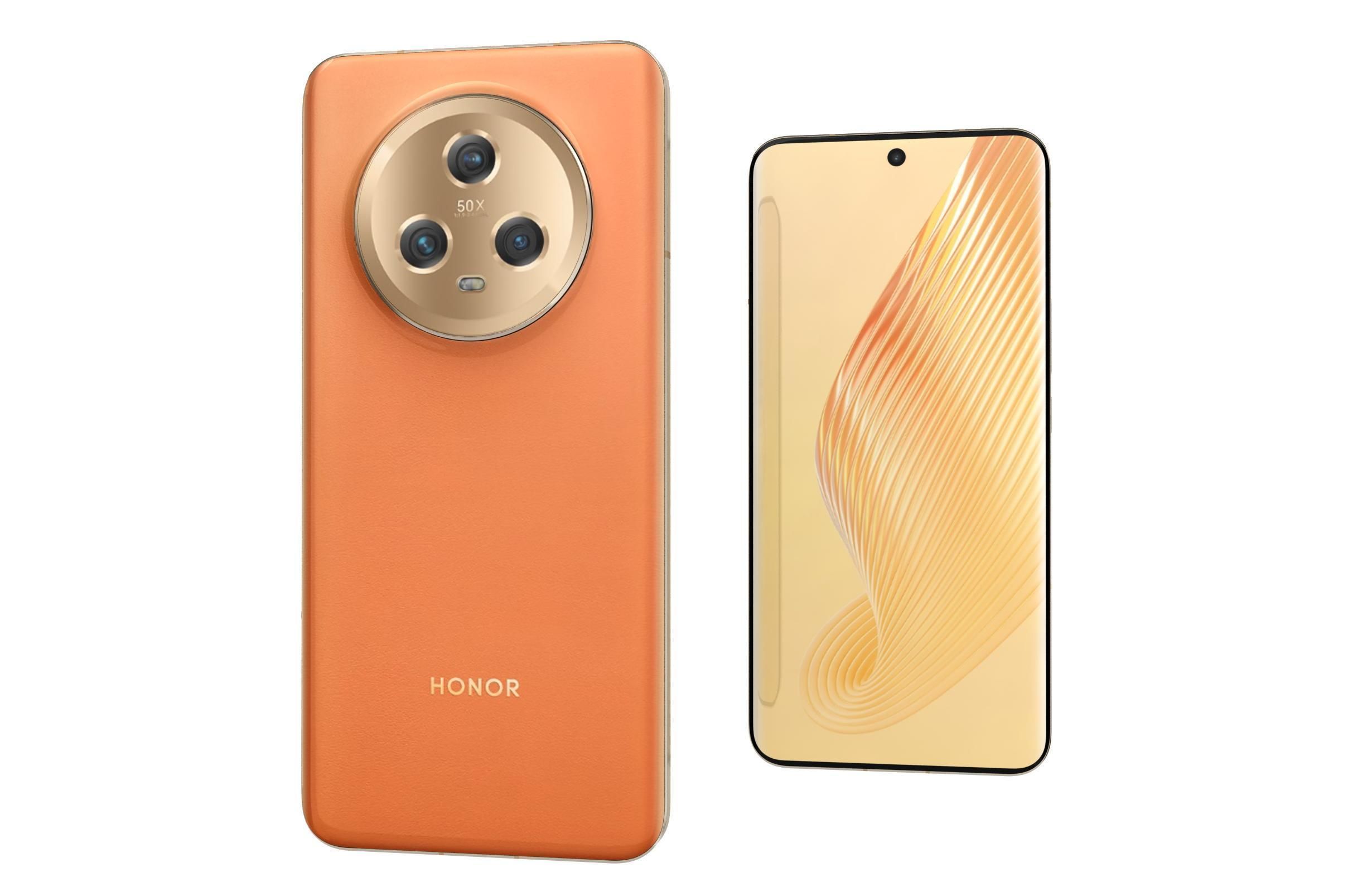 Honor Magic 5 All Colors Low-poly 3D model_45