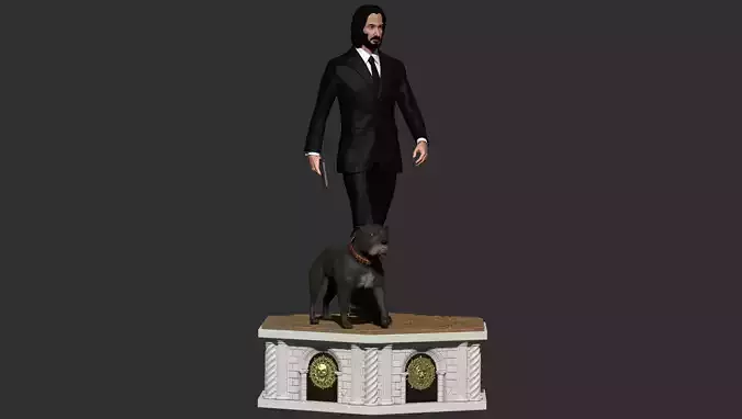 John Wick figure