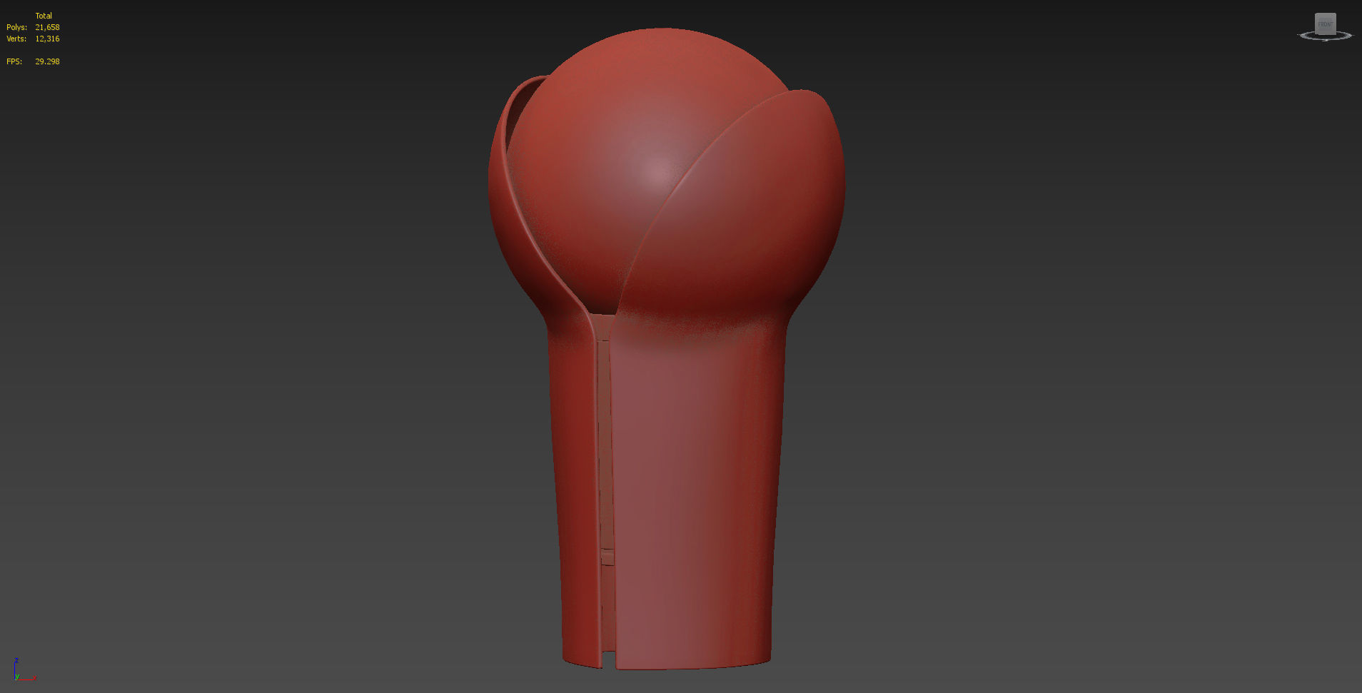 BUD PORTABLE LAMP by Innermost 3D model_7