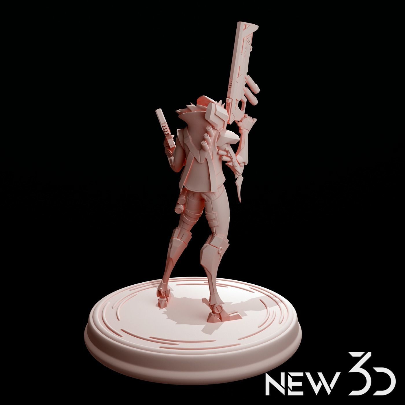 PROJECT JHIN 3D print model_3