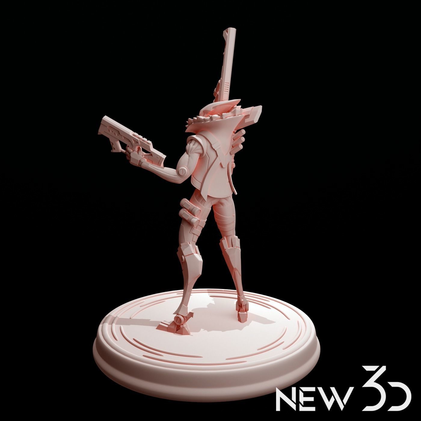 PROJECT JHIN 3D print model_2