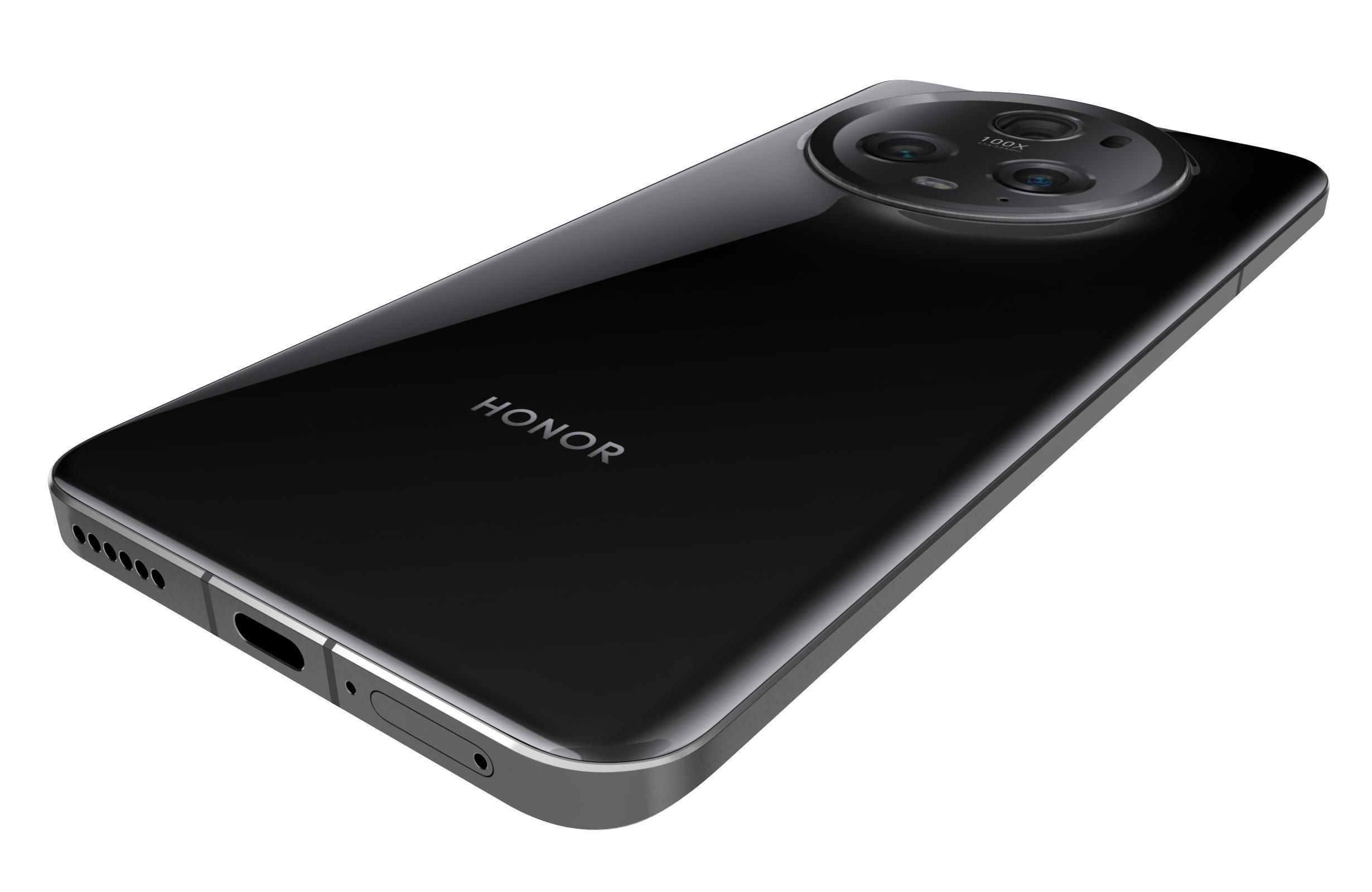 Honor Magic5 Pro Black 3D model_14