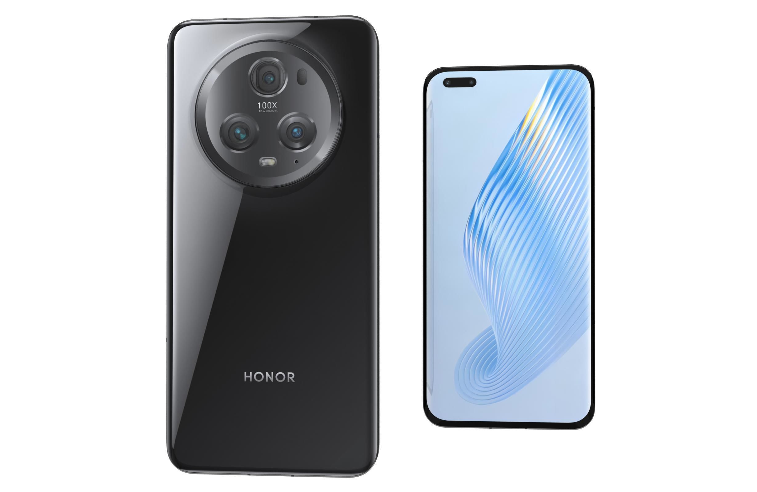 Honor Magic5 Pro Black 3D model_6