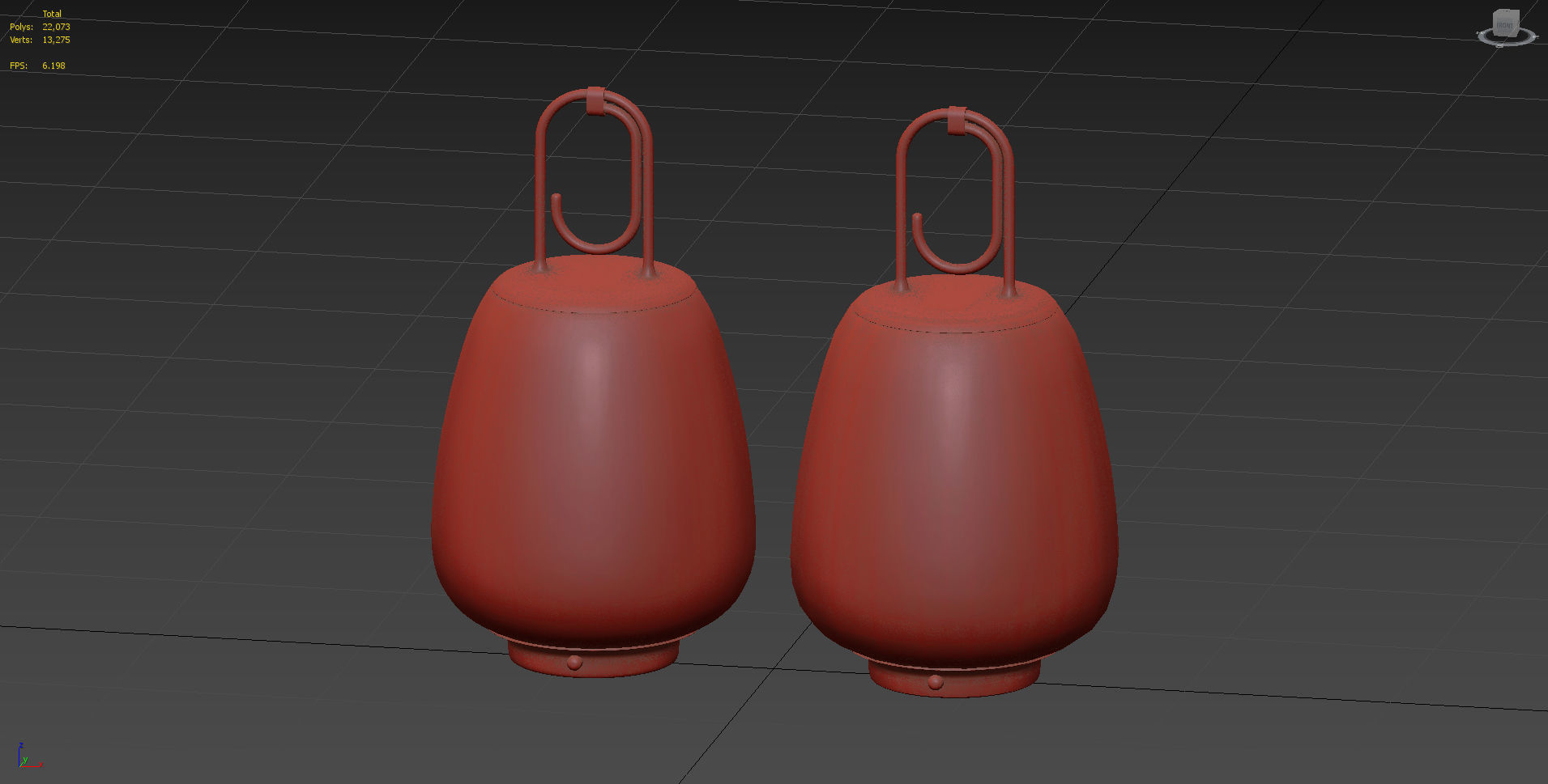 SC51 Lucca Lamp  3D model_9