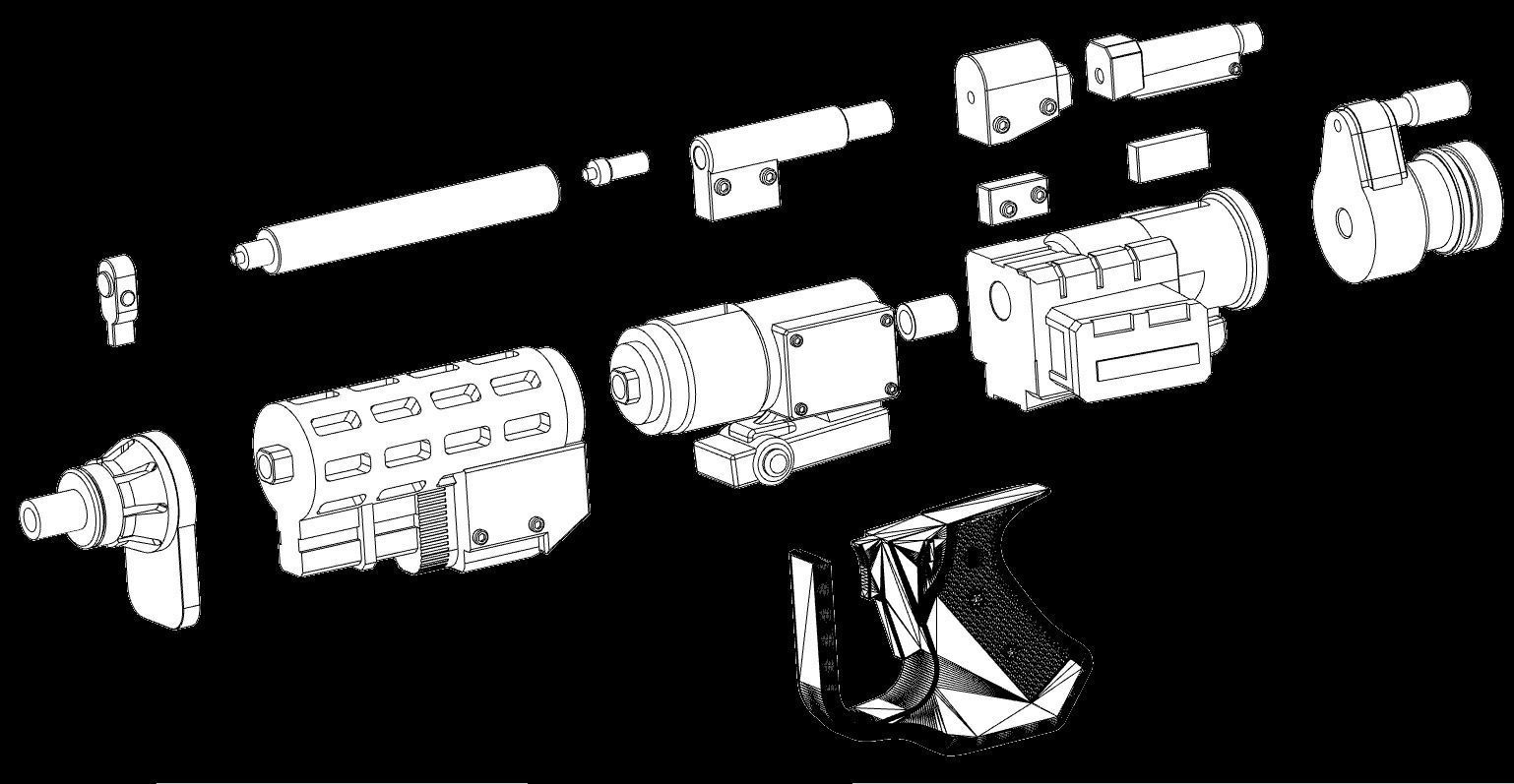 E-5 Blaster Rifle - 3D print Files - Star Wars 3D print model_11
