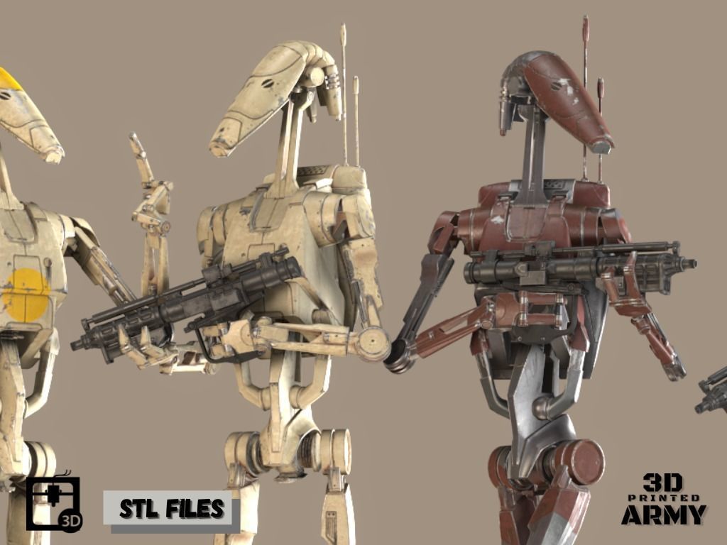 E-5 Blaster Rifle - 3D print Files - Star Wars 3D print model_12