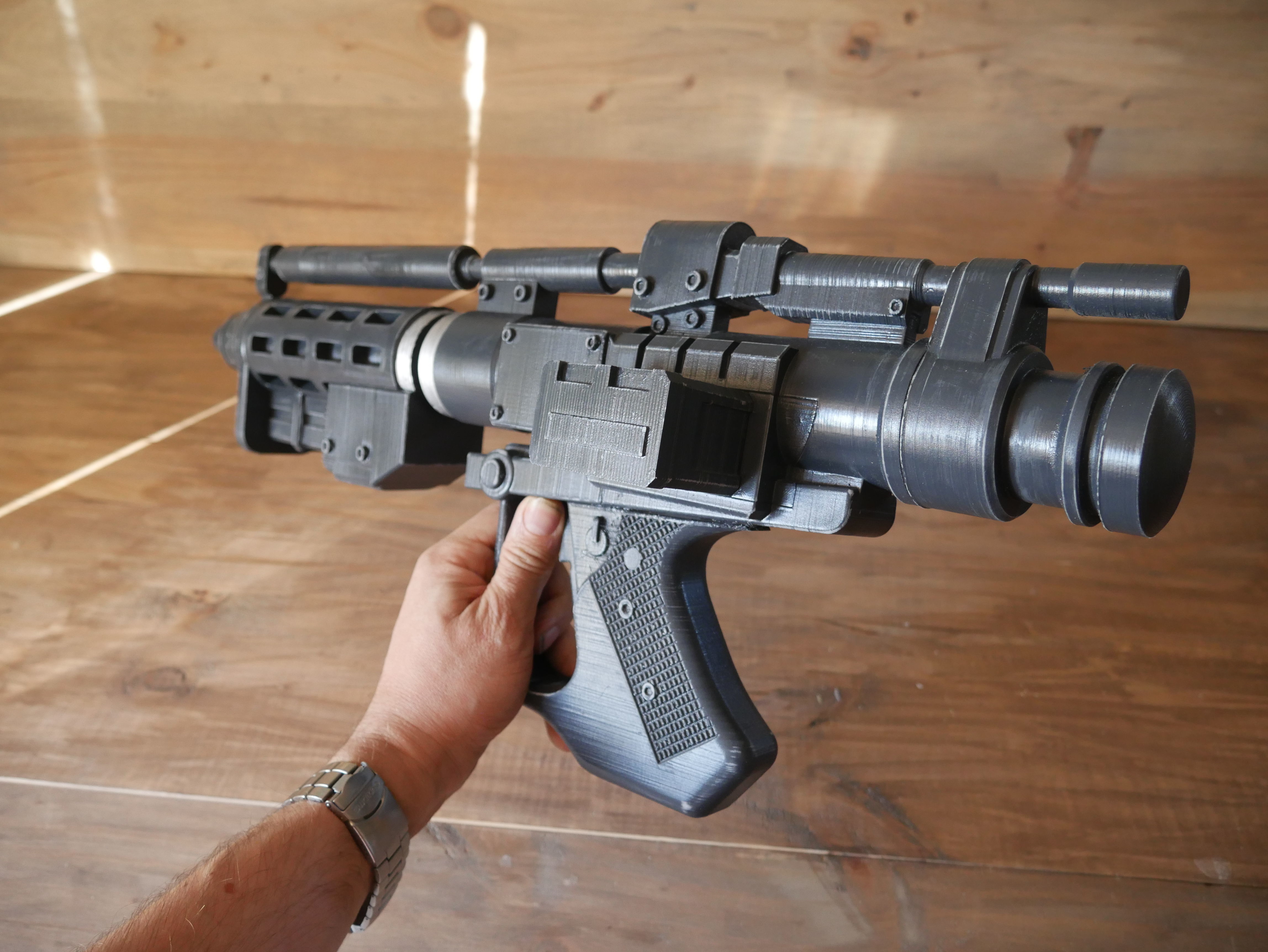 E-5 Blaster Rifle - 3D print Files - Star Wars 3D print model_16