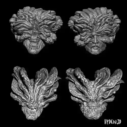 THE LAST OF US FUNGUS ZOMBIE BLOATER CLICKER 3D model