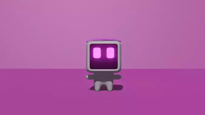 Loco - Cute Robot low poly