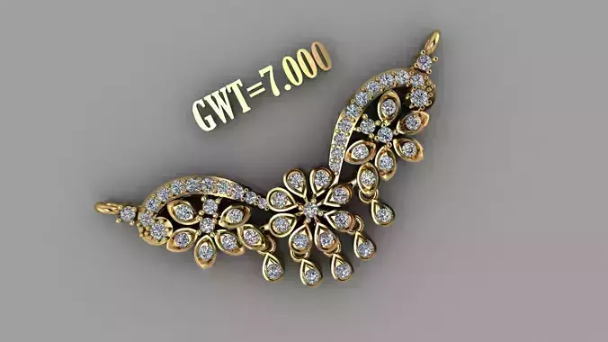 Traditional Tanmaniya 3D model
