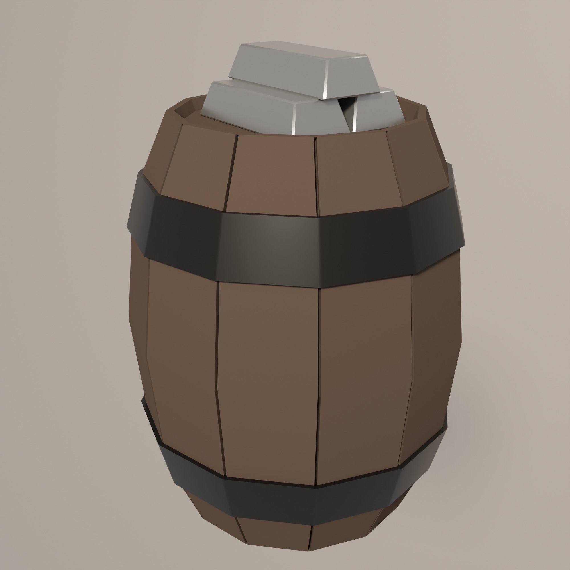 Forge Low-poly 3D model_17