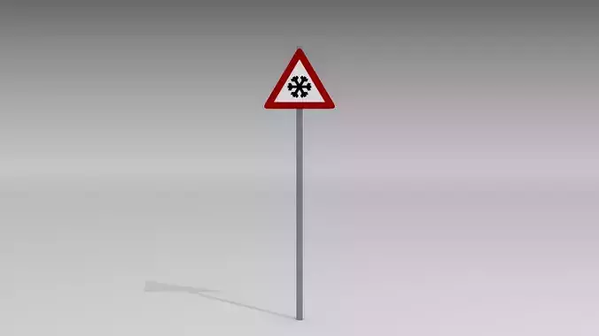 Bleck ice sign 3D model